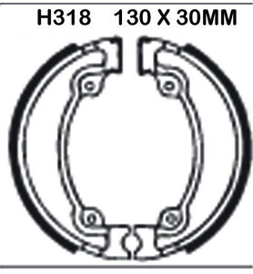 EBC BRAKES Brake Shoes H318 