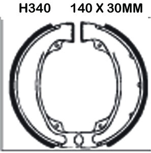 EBC BRAKES Brake Shoes H340 