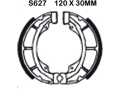 EBC BRAKES Brake Shoes S627