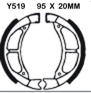 EBC BRAKES Brake Shoes Y519 