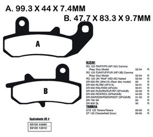 EBC BRAKES Brake Pads FA157 