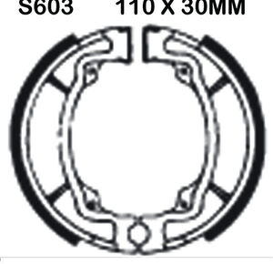 EBC BRAKES Brake Shoes S603 