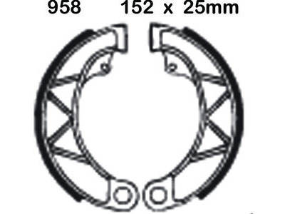 EBC BRAKES Brake Shoes 958-SPECIAL ORDER