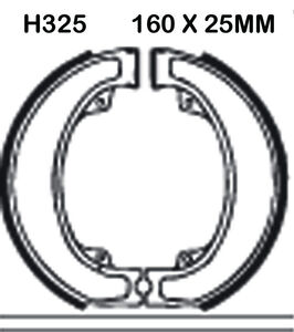 EBC BRAKES Brake Shoes H325 