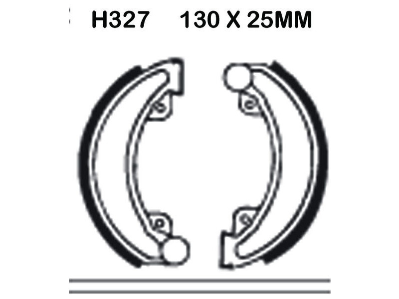 EBC BRAKES Brake Shoes H327 click to zoom image