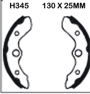 EBC BRAKES Brake Shoes H345 