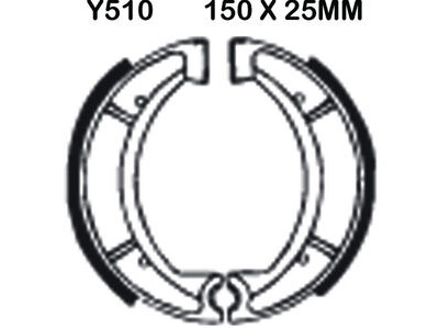 EBC BRAKES Brake Shoes Y510