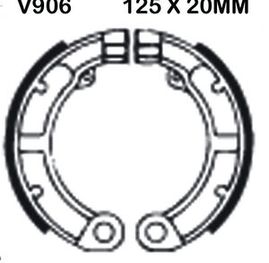 EBC BRAKES Brake Shoes V906-SPECIAL ORDER 