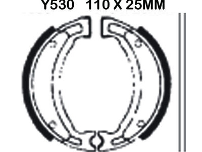 EBC BRAKES Brake Shoes Y530