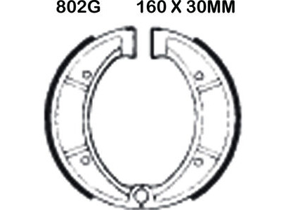 EBC BRAKES Brake Shoes 802G-SPECIAL ORDER