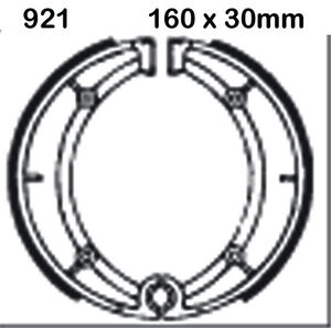 EBC BRAKES Brake Shoes 921 