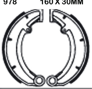 EBC BRAKES Brake Shoes 978-SPECIAL ORDER 