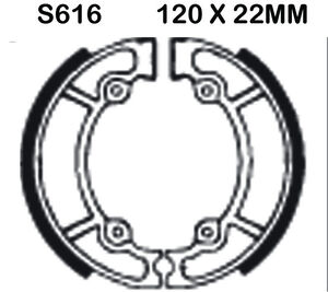 EBC BRAKES Brake Shoes S616 