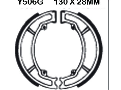 EBC BRAKES Brake Shoes Y506G-SPECIAL ORDER