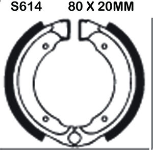 EBC BRAKES Brake Shoes S614-SPECIAL ORDER 