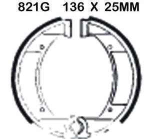 EBC BRAKES Brake Shoes 821G 