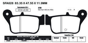 EBC BRAKES Brake Pads SFA628 