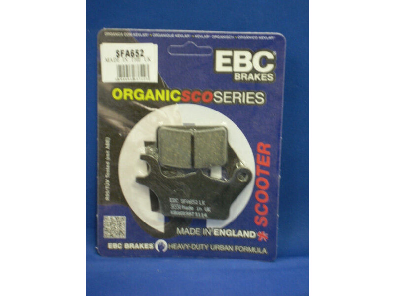 EBC BRAKES Brake Pads SFA652 click to zoom image