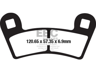 EBC BRAKES Brake Pads FA657R-S/Order