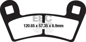 EBC BRAKES Brake Pads FA657R-S/Order 