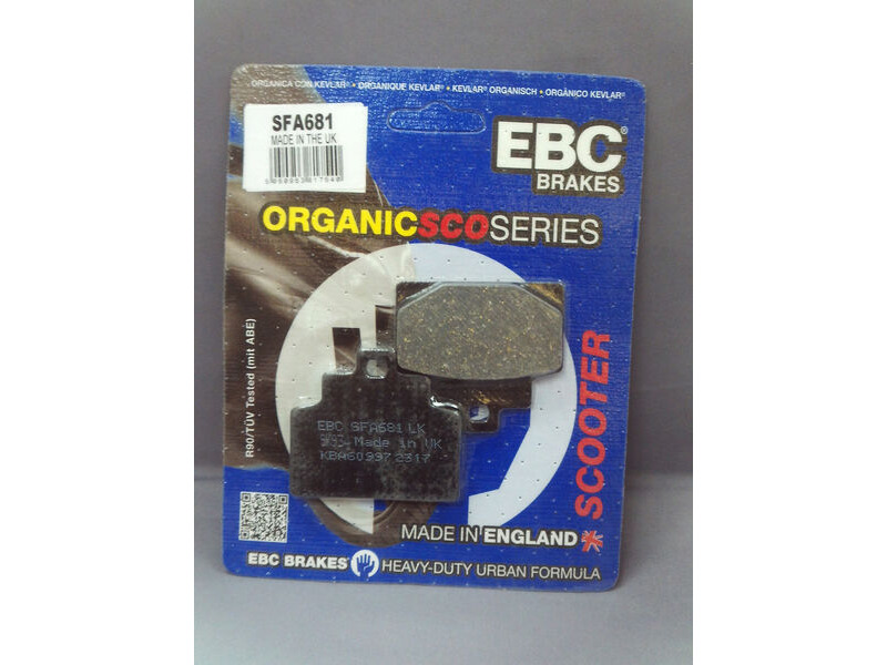 EBC BRAKES Brake Pads SFA681 click to zoom image