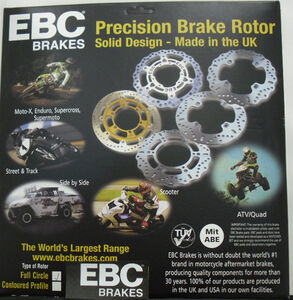 EBC BRAKES Brakes MD2127X-SPECIAL ORDER 