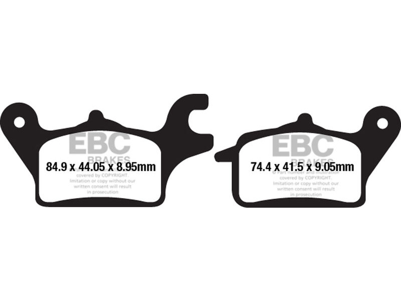 EBC BRAKES Brake Pads SFA655 click to zoom image