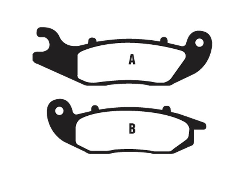 EBC BRAKES Brake Pads FA465R click to zoom image