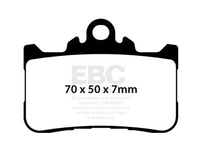 EBC BRAKES Brake Pads FA759HH