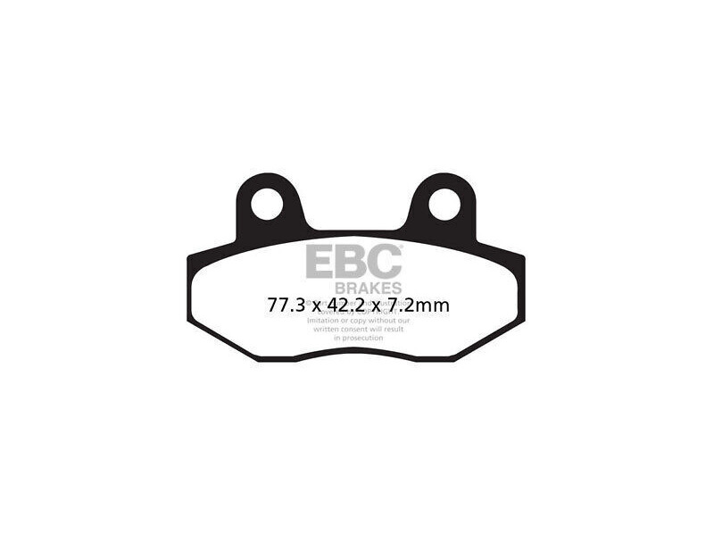 EBC BRAKES Brake Pads SFAC086 - Special Order click to zoom image