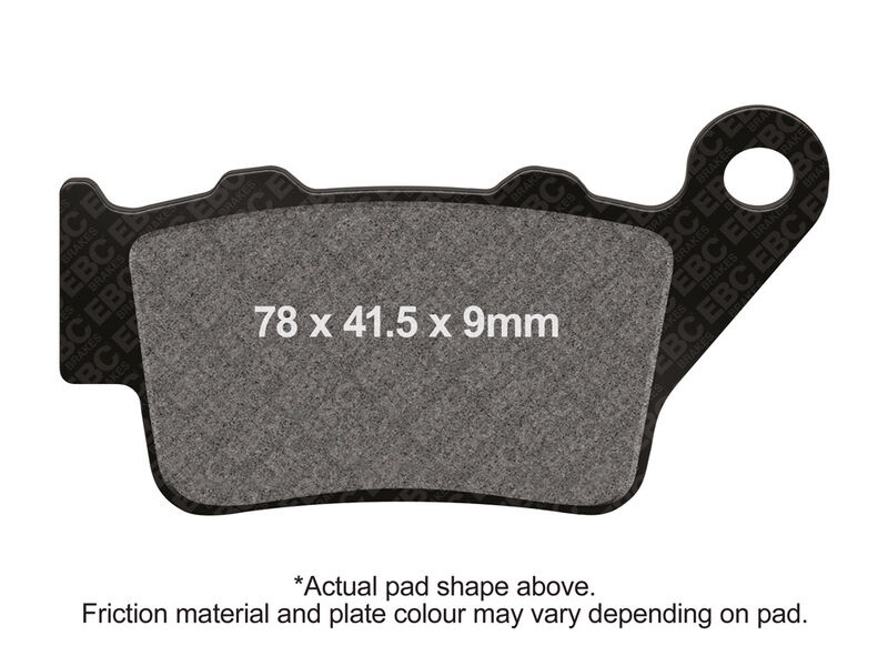 EBC BRAKES Brake Pads FA213V click to zoom image