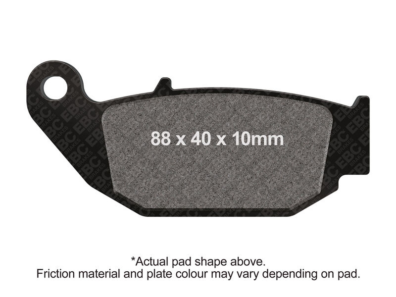 EBC BRAKES Brake Pads FA629V click to zoom image