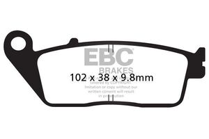 EBC BRAKES Brake Pads SFAC196 