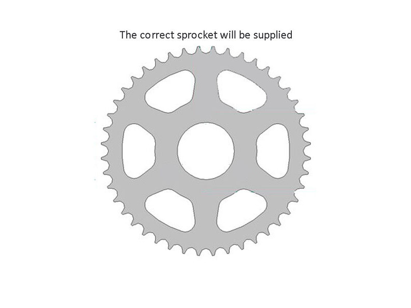 JT SPROCKETS Sprocket Rear 111-46 Alloy No JTR click to zoom image