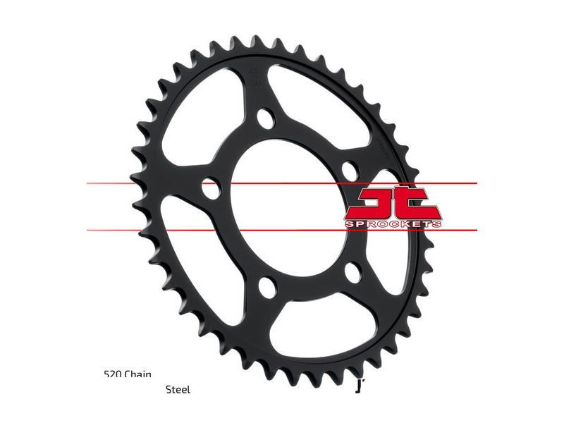 JT SPROCKETS Rear Sprocket JTR1225.41 click to zoom image