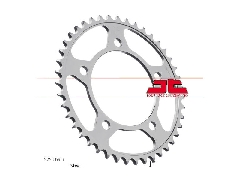 JT SPROCKETS Rear Sprocket JTR1304.43 click to zoom image