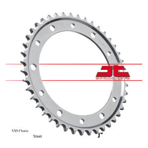 JT SPROCKETS Rear Sprocket JTR1340.43 
