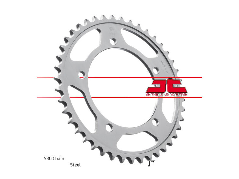 JT SPROCKETS Rear Sprocket JTR1800.43 click to zoom image