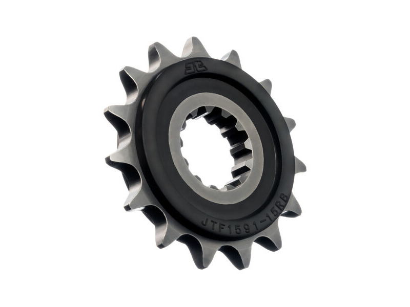 JT SPROCKETS Front Sprocket JTF1591.15RB - Rubber Cushioned click to zoom image