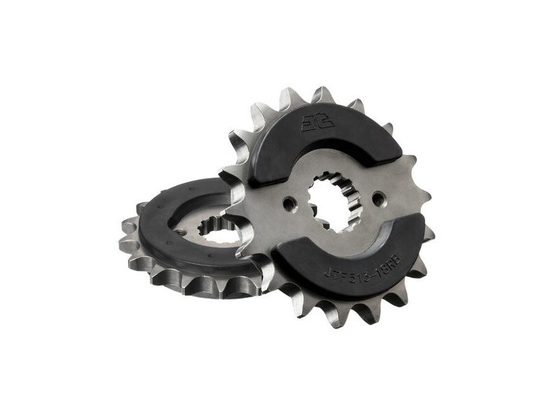 JT SPROCKETS Front Sprocket JTF513.18RB - Rubber Cushioned click to zoom image