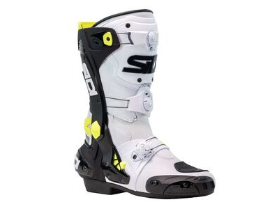 SIDI Rex CE Boots White/Black/Yellow