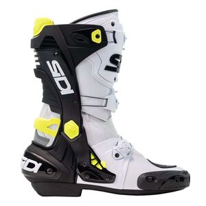 SIDI Rex CE Boots White/Black/Yellow click to zoom image