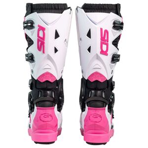 SIDI Crossfire 3 SRS CE Boots Black/White/Pink click to zoom image