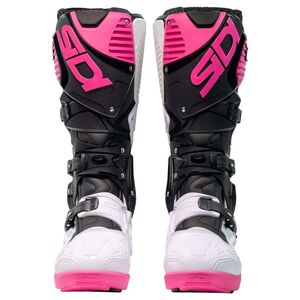 SIDI Crossfire 3 SRS CE Boots Black/White/Pink click to zoom image