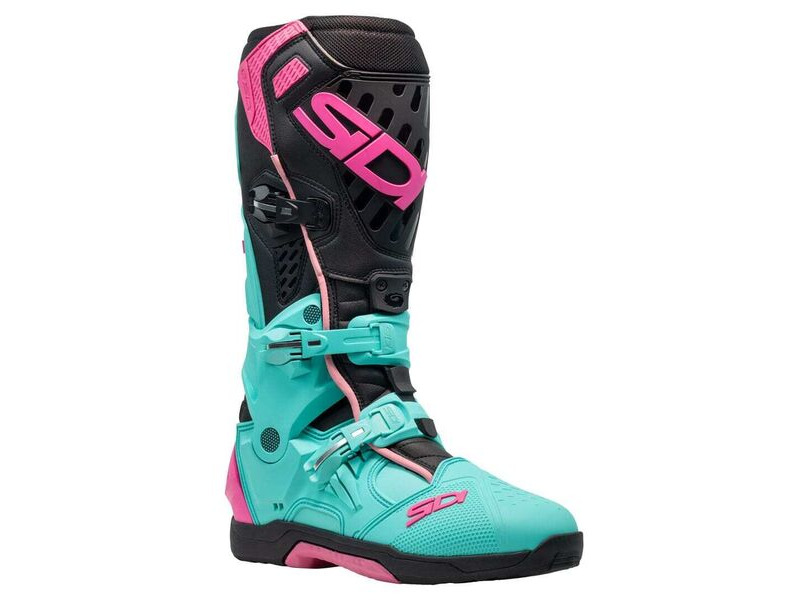 SIDI Crossair CE Boots Mint/Black/Pink click to zoom image