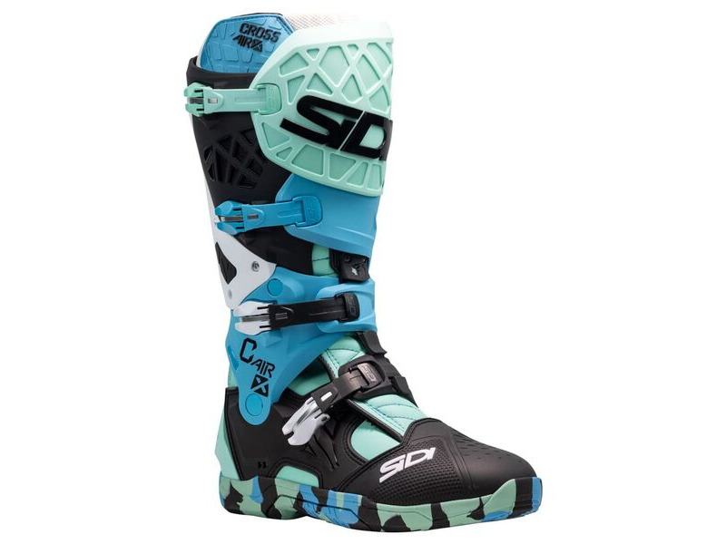 SIDI Crossair X CE Boots Messy Cyan click to zoom image