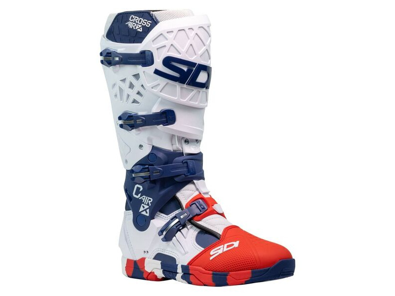 SIDI Crossair X CE Boots White/Navy/Red click to zoom image