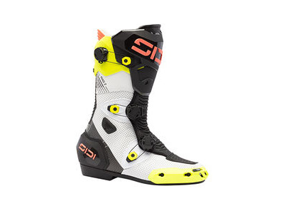 SIDI Mag 2 Air CE Boots Fluo Yellow/Fluo Coral