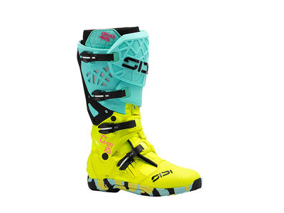 SIDI Crossair X CE Boots Mint/Fluo Yellow