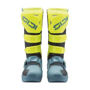 SIDI Crosscore CE Boots Petrol/Fluo Yellow click to zoom image